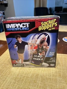 Impact Wrestling Socker Boppers bop bag 42" inflatable Kurt Angle Big Time new3 - Picture 1 of 5