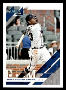 Donruss #87 2019 Ronald Acuna Jr. variante nome completo BRAVES - Foto 1 di 2