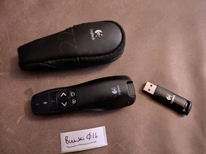 Logitech R400 Wireless Presenter Rot Laserpointer BULK016 - Bild 1 von 12