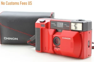 RAR! SÜSS! [Top NEUWERTIG mit Tasche] ROT Chinon 35FII 35mm f3.8 Filmkamera aus Japan - Bild 1 von 11