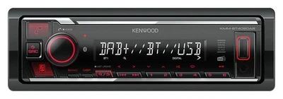 Kenwood KMM-BT408DAB Auto Media Receiver Schwarz - Bild 1 von 3