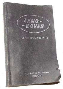 Discovery 2 Td5 V8 98-01 Bedienungsanleitung Handbuch einige Gebrauchsspuren - Bild 1 von 4