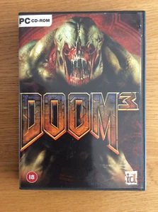 ACTIVISION DOOM 3 PC CD-ROM 3 DISC SET WITH MANUAL BOXED, USED GOOD CONDITION - Picture 1 of 2