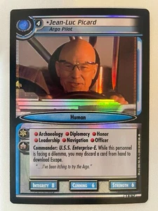 Star Trek CCG 2E - Jean-Luc Picard - Piloto de Argo - Lámina de torneo 1R267 - Imagen 1 de 2