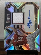 2023 Panini Select Mick Abel Silver Prizm RPA Rookie Auto #/99 Phillies Patch SP