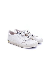 Golden Goose Women White Old School Buckle Sneaker Shoes EU 34 - Picture 1 of 17