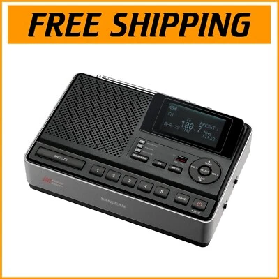 NOAA Certified Weather Alert Radio with Dual Alarms & AM/FM - Table-Top Design - Image 1 of 4