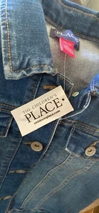 *New* The Children’s Place Girls Jean Jacket (L) - Picture 1 of 4