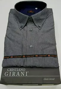 CAMICIA CALIBRATA CRISTIANO GIRANI RIGO COLORE GRIGIO 3XL - Foto 1 di 3