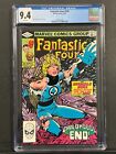 Fantastic Four #245 CGC 9.4 WHITE Pages John Byrne Story Cover & Art