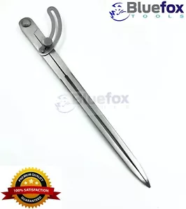 Pinza divisor de 16" brújula de ala círculos de marcado de metal herramienta de ingeniería Bluefox - Imagen 1 de 1