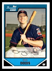 Doug Deeds 2007 Bowman Prospects Card #BP79 Minnesota Twins - Picture 1 of 2