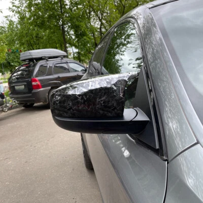 Forged ABS Replacement Replacement Rearview Mirror for BMW X5 X6 E70 E71 - Image 1 of 4