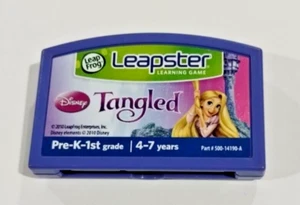 Cartucho de juego Leap Frog Leapster Disney enredado solo precoz-1ª edad 4-7 - Imagen 1 de 4