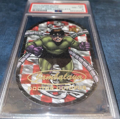 Spider-Man Jambalaya 2017 Fleer Ultra DOCTOR OCTOPUS PSA 8 Rare Marvel card - Image 1 of 3