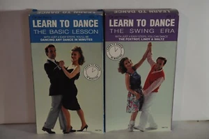 Cal de Pozo's The Swing Era, Basic lesson vol. 1 & 2, Learn to Dance, VHS format - Imagen 1 de 6