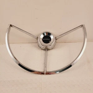 1960 61 MERCURY COMET STEERING WHEEL HORN RING VINTAGE - Picture 1 of 6