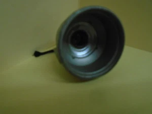 ORIGINAL AMERICAN FLYER S SCALE SILVER METAL SEARCHLIGHT HOUSING FOR SEARCHLIGHT - Picture 1 of 3