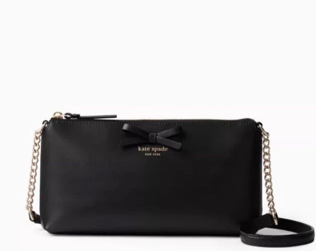 Kate Spade Rosegold Glitter Mavis Street Amy Crossbody Shoulder Bag Handbag