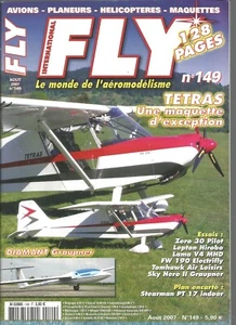 FLY N°149 PLAN : STEARMANT PT 17 / TETRAS / ZERO 30 / LAMA V4/ FW 190 / SKY HERO - Imagen 1 de 2