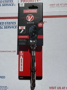 Craftsman V-Series 3/8” in drive Flex Head Ratchet New - Picture 1 of 5