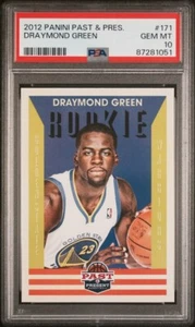 2012 Panini Past & Present #171 Draymond Green Rookie Card PSA 10 Gem Mint GSW - Picture 1 of 2