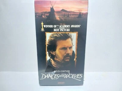 Dances With Wolves VHS SEALED Watermarks Orion Kevin Costner  - Image 1 of 4