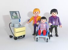 Playmobil - Krankenhaus - Ultraschallgerät + Rollstuhl - Patient  - TOP !!! - #1