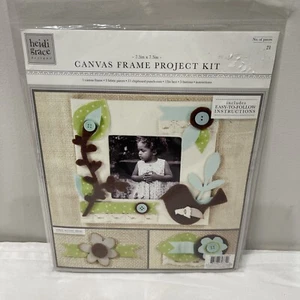 Heidi Grace Canvas Frame Kit 21 Pieces 7.5”x7.5” 70332 New - Picture 1 of 6