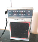 Vintage Radio Shack REALISTIC Hand Held Portable AM/FM Radio Model 12-719 Works