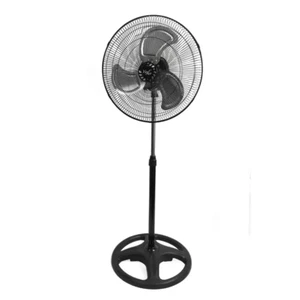 18 in. adjustable height oscillating pedestal industrial heavy duty fan | vie - Picture 1 of 12