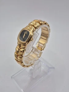 Montre femme Rodania dorée quartz PUW fond noir étoilé 19 mm vintage - Bild 1 von 9