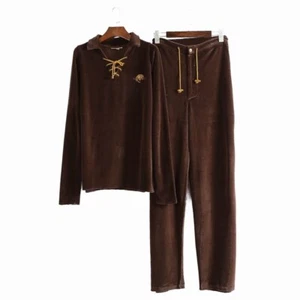 Very Stylish velour hoodie and pants track suit sport suit 18 tall - Picture 1 of 2