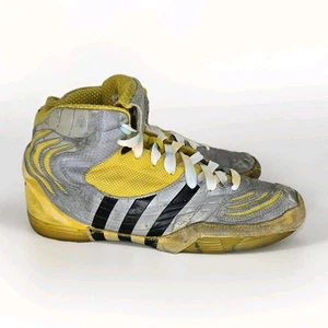 Adidas John Smith Adistrike Ringerschuhe Gr. 9,5 RAR gelb silber ohne Bezug - Bild 1 von 9