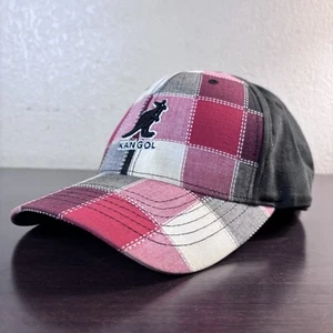 KANGOL Hat CAO1474 Block Check Flexfit Mens Baseball Cap Size L/XL - Picture 1 of 13