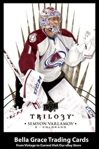 2014-15 Upper Deck Trilogy Semyon Varlamov #79 Colorado Avalanche NHL Hockey - Picture 1 of 2