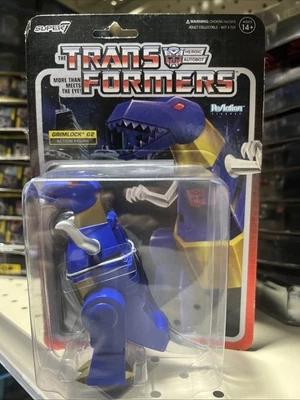 Figuras de reacción Transformers Super7 - Grimlock Blue G2 Foto 1 de 2
