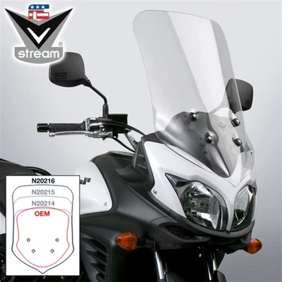 National Cycle VStream Touring Windscreen Clear N20216 - Imagem 1 de 3
