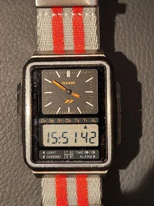 Tissot Tissot F1 TSX-8 Vintage Ana-Digi TISSOT,16795 - Foto 1 di 10