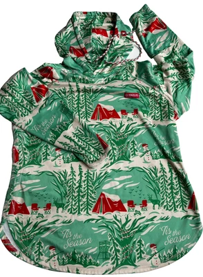 Sudadera con capucha Magellan Outdoors XL para mujer vacaciones de Navidad Tis The Season Foto 1 de 4