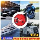 2x 300DB Super Loud Snail Air Train Horn For Truck SUV Car Boat Motorcycle 12V