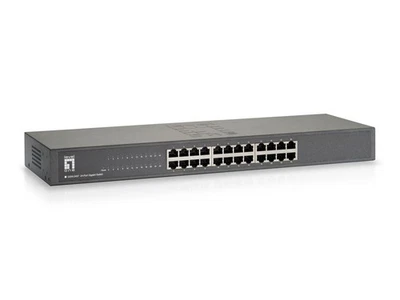 LevelOne GSW-2457  24-Port Gigabit-Switch, 1Gbps - Bild 1 von 2