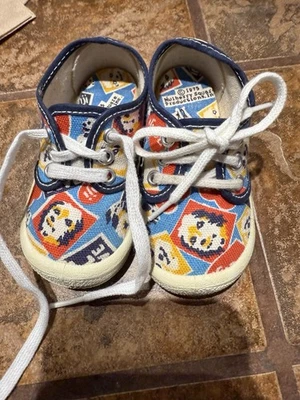 Vintage New 1975 Mulberry Square Benji Dog Canvas Sneakers Shoes Toddler 2 - Image 1 of 4