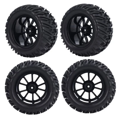 4 Stück 12 Mm Sechskant 1/10 RC Truck Und Reifen Für Axial Für Hsp Für DON - Bild 1 von 4