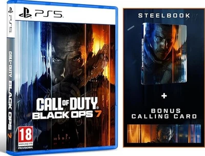 Call Of Duty : Black Ops 7 | Game + Steelbook | Playstation 5 | PS5 | - Image 1 of 4
