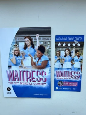 WAITRESS The Musical Theatre Programme LUCIE JONES DAVID HUNTER BLAKE HARRISON - Image 1 of 4