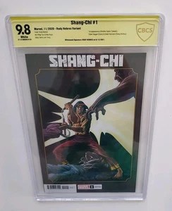 🥋 Shang-Chi #1 (2020) — Rudy Nebres Variant — Signed by Rudy Nebres — CBCS 9.8  - Picture 1 of 6