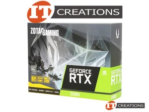 ZOTAC GAMING GEFORCE RTX 2060 GPU 6GB GRAPHICS VIDEO CARD ZT-T20600H-10M-RETAIL - Picture 1 of 3