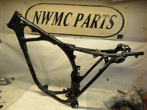 1972 HONDA XL 250 OEM FRAME / SWING ARM/ POWDER COATED / GLOSS BLACK - Bild 1 von 20