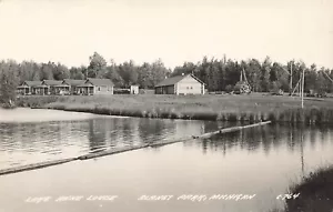 LP68 Blaney Park Michigan Lake Anne Louise RPPC Postkarte - Bild 1 von 2